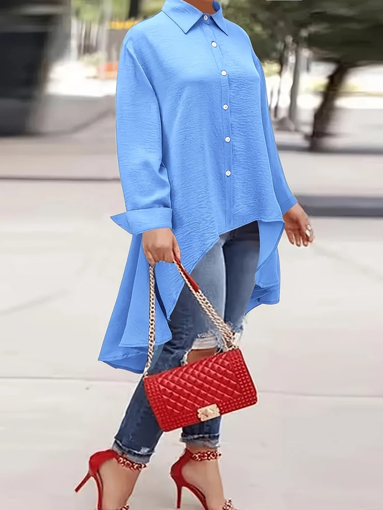 Blouse Off Shoulder - Plus size 2025 primavera verão nova