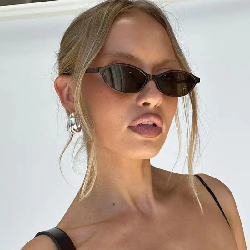 Sunglasses Cat Eye - Óculos de Sol Retro com Armação