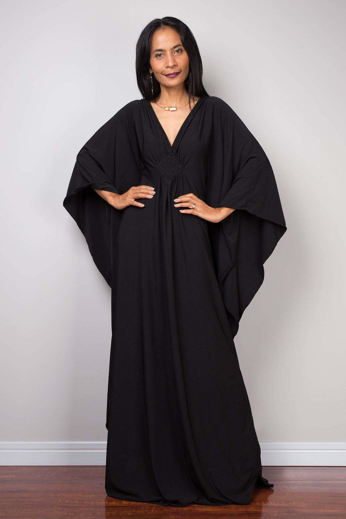 Cover Up Kaftan - Vestidos Kaftan de Praia Plus Size