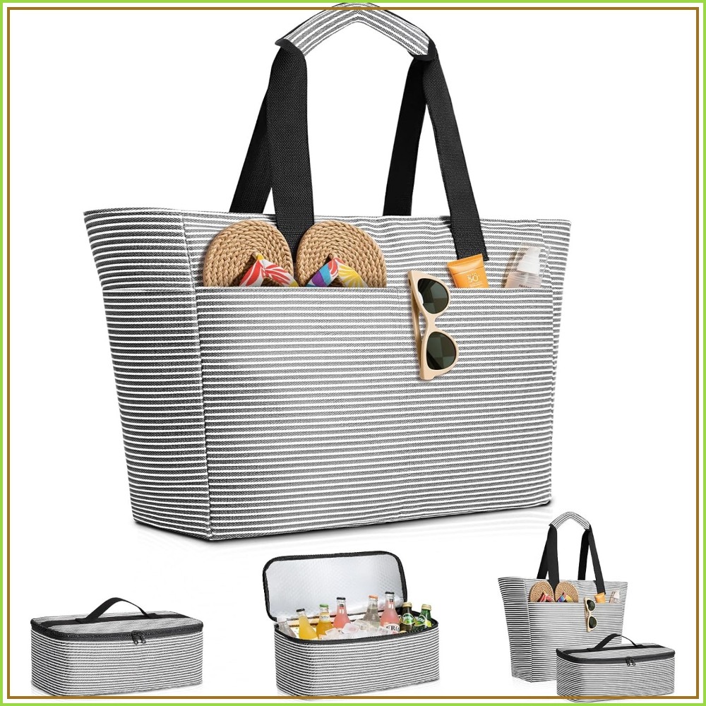 Tote Bag Beach - Bolsa de Praia Impermeável 45L e