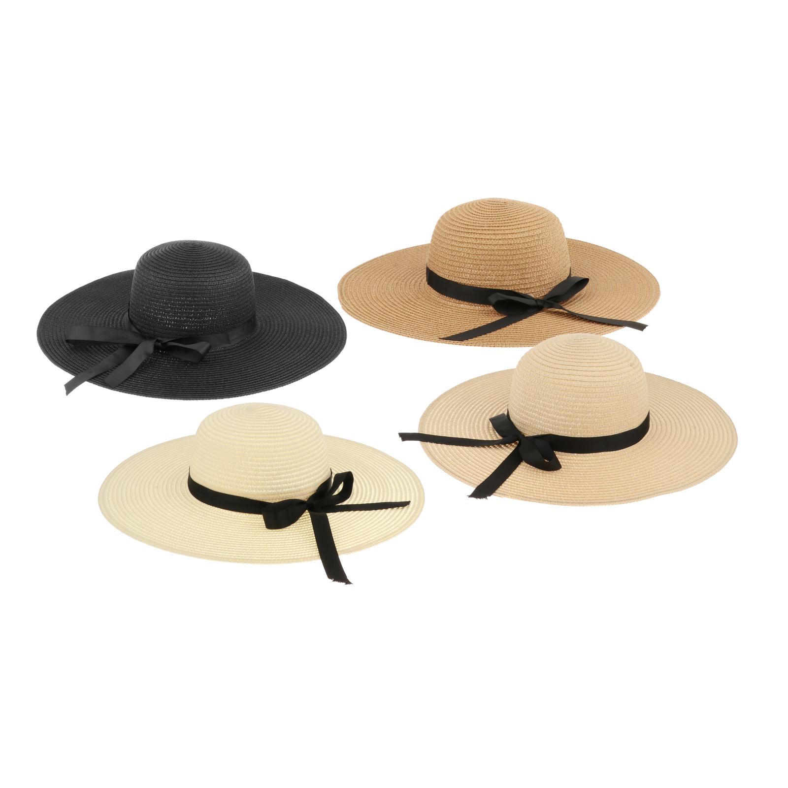 Hat Floppy Wide - Chapéu de Palha Feminino de Verão