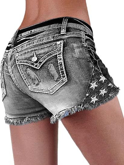 【HME】Jeans |   Liberte o seu l - Shorts Denim Frayed avaliação e preço