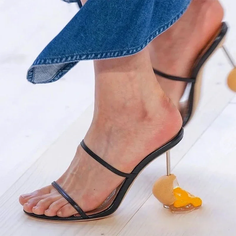 Sandálias de tiras de verão de - Sandal Strappy Heeled avaliação e preço