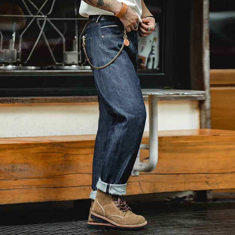 Maden vintage 13.5oz ourela pe - Levis Jeans 501 avaliação e preço