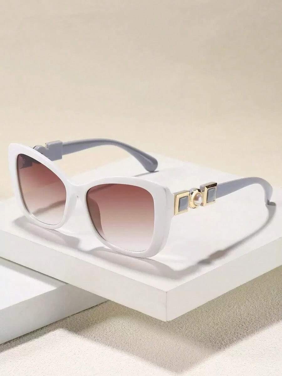 Óculos de Moda em Acrílico com - Sunglasses Cat Eye avaliação e preço