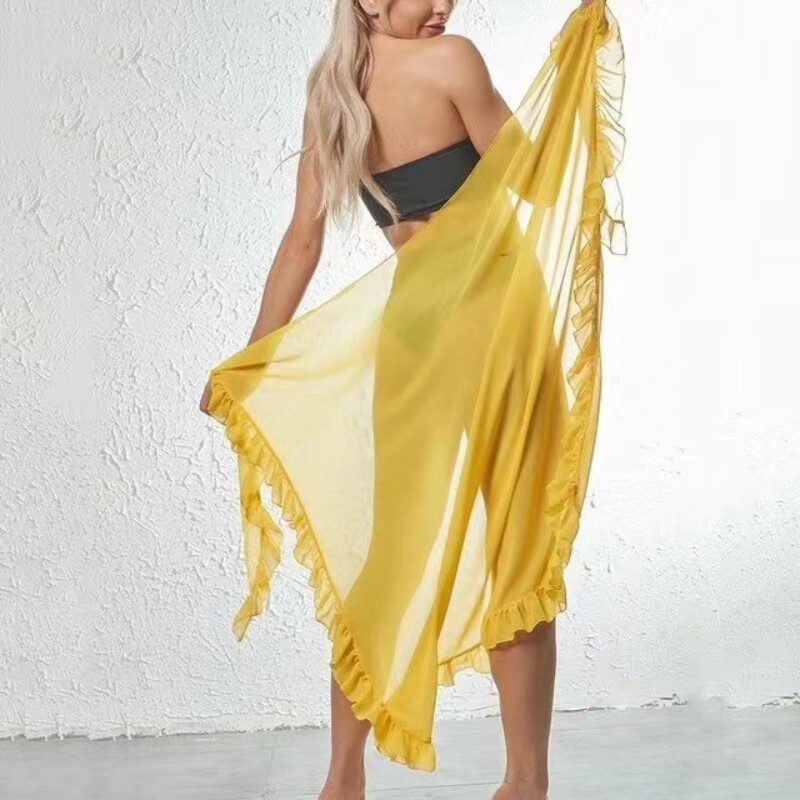 5 cores plissado sarong para a - Cover Up Kaftan avaliação e preço