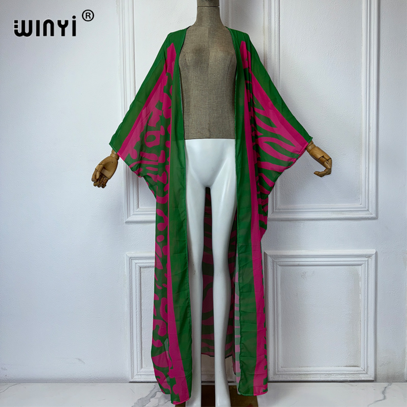WINYI África Kimonos com Estam - Cover Up Kaftan avaliação e preço
