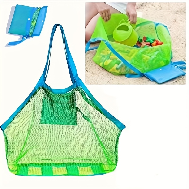 Bolsa de praia grande de malha - Tote Bag Beach avaliação e preço