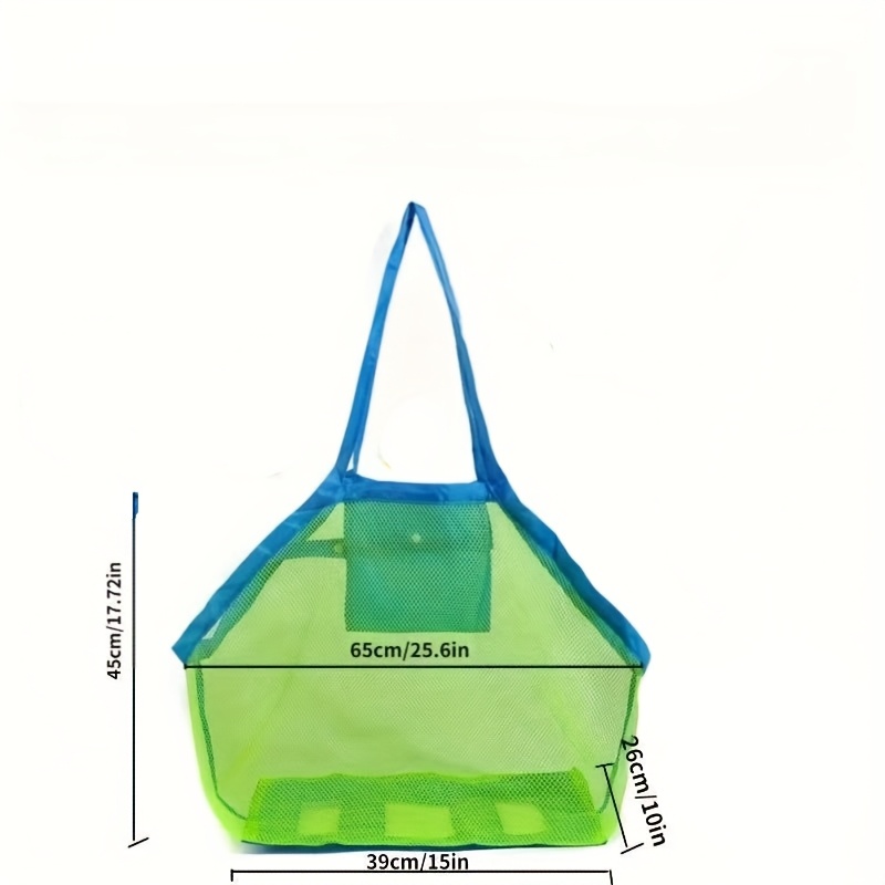 Bolsa de praia grande de malha - Tote Bag Beach avaliação e preço